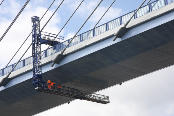 Hauptuntersuchung der Rügenbrücke 2024