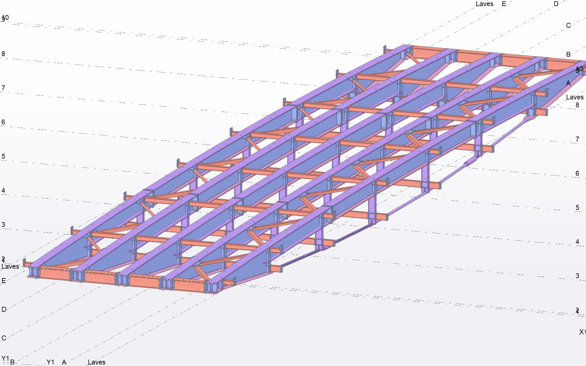 Montage der Friederikenbrücke